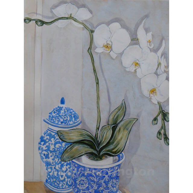 Butterfly Blue, Watercolour, 56/76cm