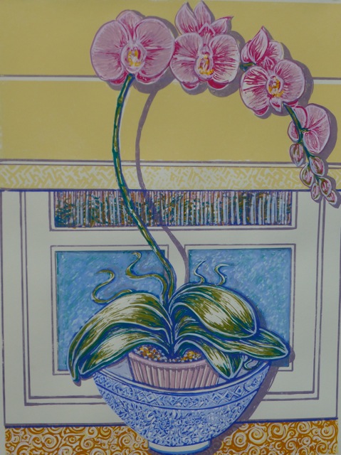 butterfly-orchid-silkscreen-print